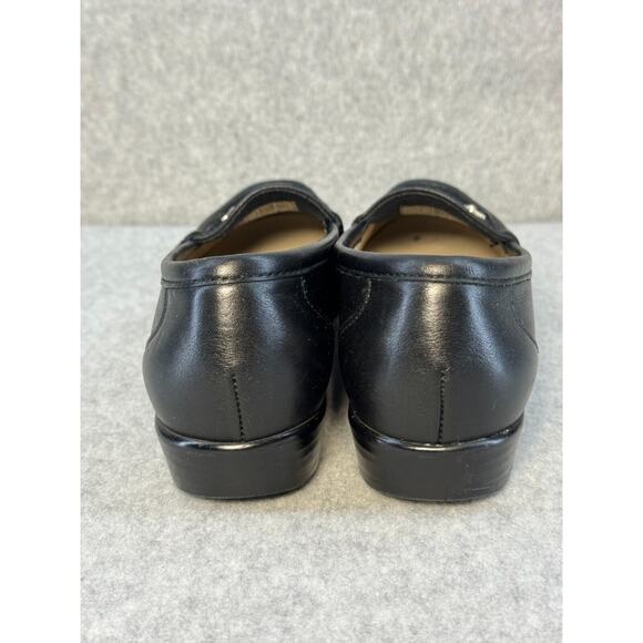 SAS Metro Loafers Black Leather Women's 7 Worn Once! - Picture 4 of 10